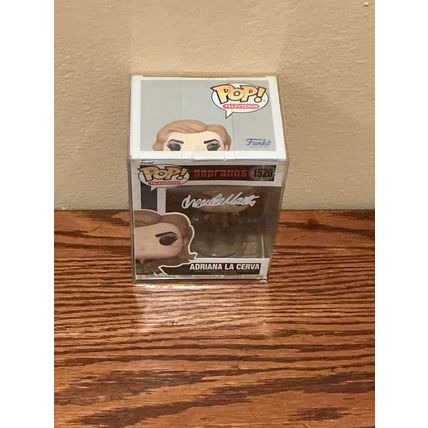 Funko Pop! Adriana La Cerva #1520 Facsimile Laser Autographed (Box & Protector)
