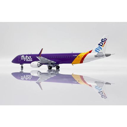 EMBRAER ERJ-195LR FLYBE REG: G-FBEM W/STAND - JC WINGS LH2294 1/200 - PRE ORDER