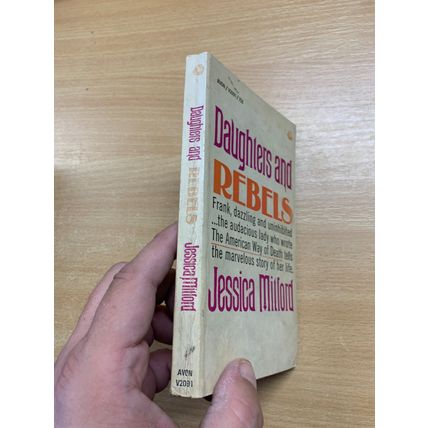1960 JESSICA MILFORD "DAUGHTERS AND REBELS" AUTOBIOGRAPHY USA PB BOOK (P2)