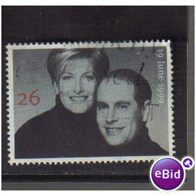 1999 GB ROYAL WEDDING F/U SG2096