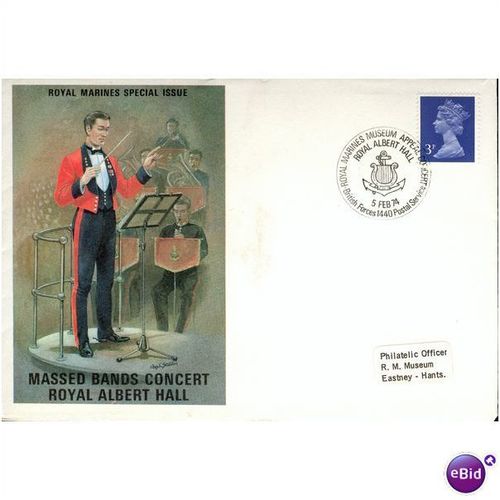 GB Cover 1974 - Massed Bands Concert Royal Albert Hall - Royal Marines