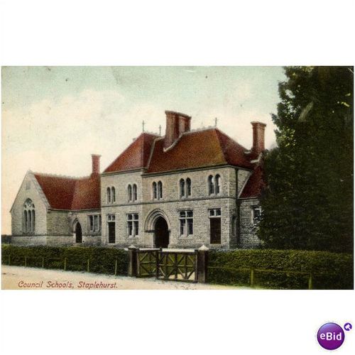 Kent - STAPLEHURST - Council Schools - CPPC - p/u 1909