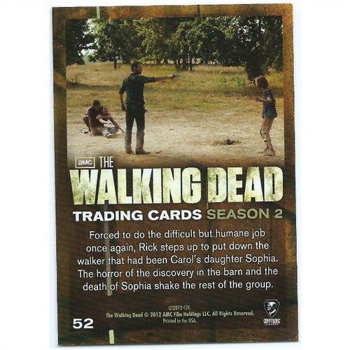 2012 The Walking Dead Season 2 - #52 - A Mother's Cry