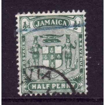 JAMAICA 1905 SG38 1/2d GREEN FINE USED