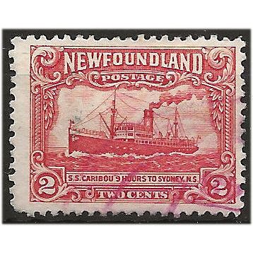 Newfoundland 1931 SG199 2c Scarlet Fine Used . ..