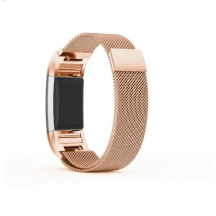 Stainless Steel Mesh Bracelet for Fitbit Charge2 Replacement Watchband Strap