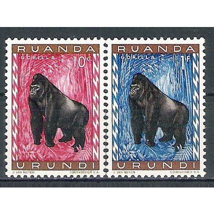 Ruanda Urundi N° 205 209 YVERT NEUF ** ( MNH )