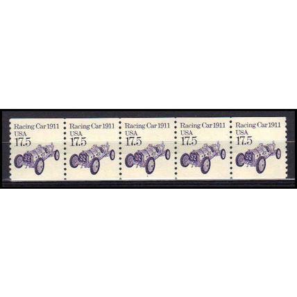 2262 17.5c Race Car Very Fine MNH Dry Gum PNC 1/5 X0954