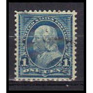 Used 264 1c Benjamin Franklin Fine RA1052
