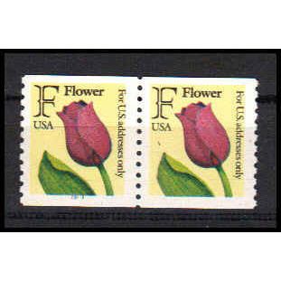 2518 29c F Flower Very Fine MNH CNP Left 2211 PA1198