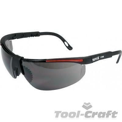 Yato professional safety glasses impact resistant, smoke lenses (YT-7368)