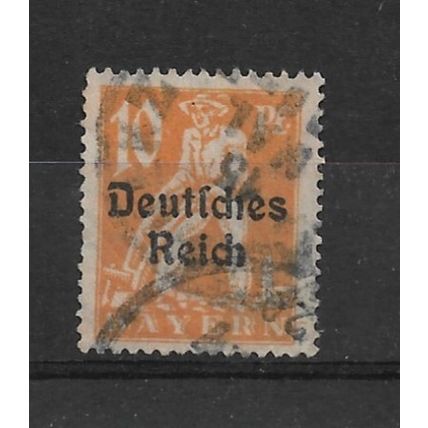 Germany.SG118 10pf Orange.Fine Used.Nov21