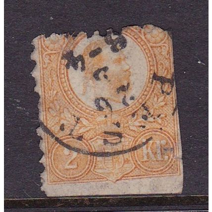 HUNGARY 1871 2k VALUE USED SG8