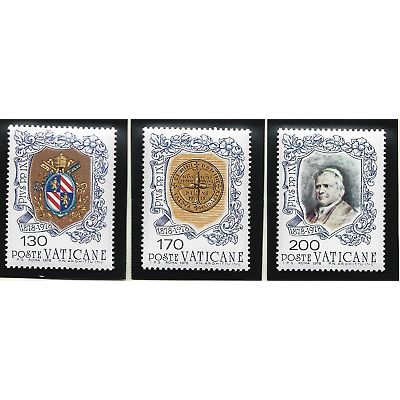 Vatican City Stamps Scott #632 To 634, Mint Never Hinged