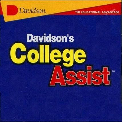 Davidson's College Assist (PC-CD-ROM, 1996) for Windows - NEW CD in SLEEVE
