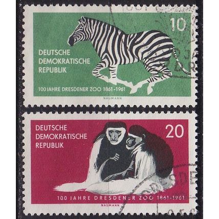 GERMANY DDR [1961] MiNr 0885-86 ( O/used ) Tiere