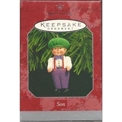 Hallmark Keepsake Ornament Son 1998