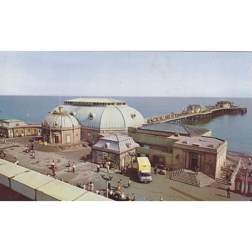 The Pier and Pavilion Worthing Sussex Postcard (SX72932)