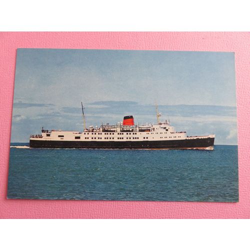 SS Manx Maid Isle of Man Steam Packet Co Postcard