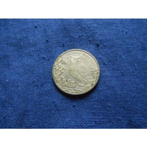 2005 POLAND 2 ZLOTE COIN. ( Eagle Owl And Young )