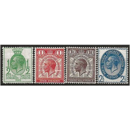 1929 PUC Set SG434-437 Light Mounted Mint . .. .