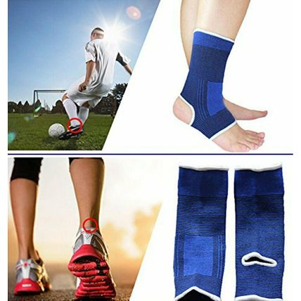 2PCS Quality Ankle Bandage Kick The Ball Protector Portable Foot Protection UK