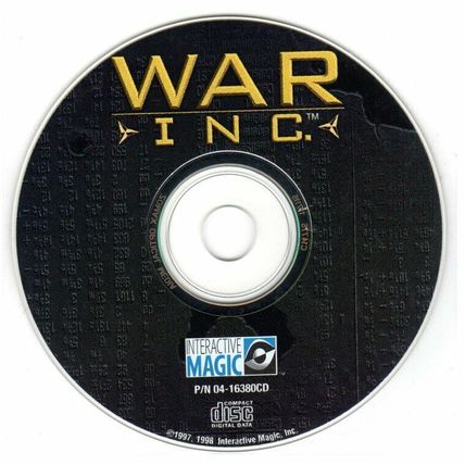 War Inc. (PC-CD, 1997) for Windows 95/98 - NEW CD in SLEEVE