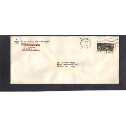 Masonic Stamp Club Cover 1561 10c Haym Salomon CV03069