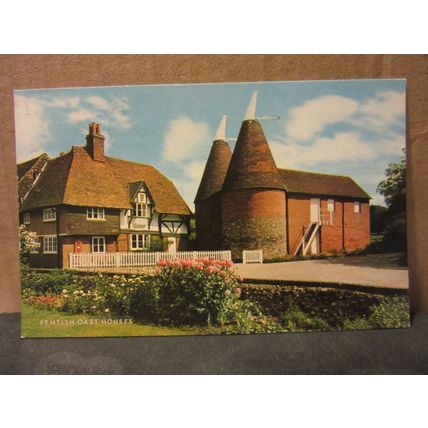 OAST HOUSES, KENT.. used postcard. by J. Salmon 1982 pm =