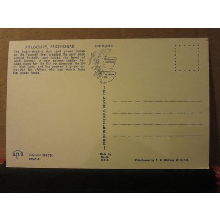 PITLOCHRY, SCOTLAND .unused postcard by N P O.. =