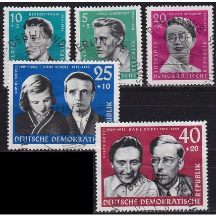 GERMANY DDR [1961] MiNr 0849-53 ( O/used )