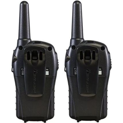 2 WALKIE TALKIE MIDLAND LXT500 SIN CARGADOR NI BATERIAS , PEQUEÑOS Y RESISTENTES