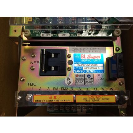 NEW SANYO DENKI SANYO DENKI BA030FXWT504HC BL-SUPER SERVO DRIVE GLASS BROKEN,FD