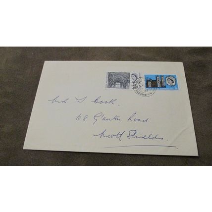 1966 GB FDC Cover - Westminster Abbey set