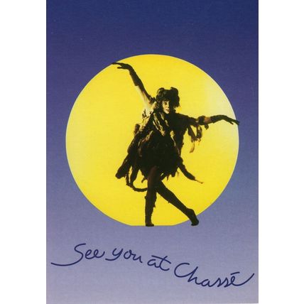See You At Chasse Dutch Andrew Lloyd Webber Advertising Theatre Postcard