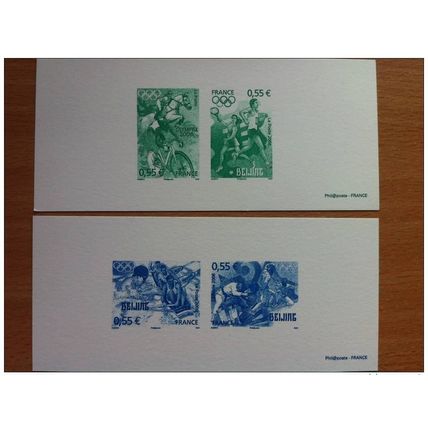 FRANCE 2008 - GRAVURE GRAVURES JEUX OLYMPIQUES PEKIN BEIJING CHINE JO.