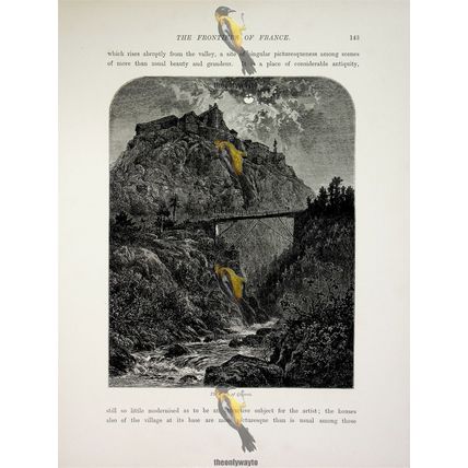 Valley Of Queyras, France, Book Illustration (Print), c1875