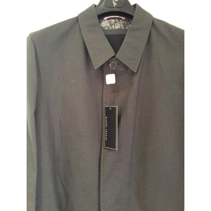 Gianni Feraud - M - 40" Gents Grey Stylish Smart Overcoat Jacket Coat Rrp £375