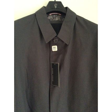Gianni Feraud - M - 40" Gents Grey Stylish Smart Overcoat Jacket Coat Rrp £375