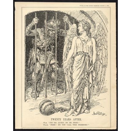 TWENTY YEARS AFTER 1934 John Bernard Partridge PUNCH CARTOON PAGE