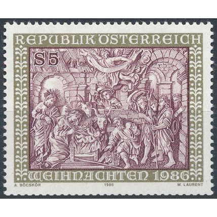 Christmas - Austria 1986 - MNH - MiNr 1870