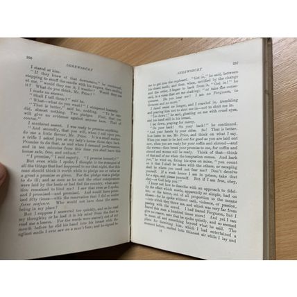 1898 STANLEY J WEYMAN "SHREWSBURY A ROMANCE" FICTION ILLUSTRATED BOOK (P5)