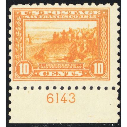 404, Mint NH 10¢ Pan Pacific With PL# SCV $1700 - Stuart Katz