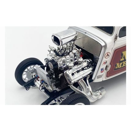 1/18 ( WR ) 1933 Gasser "Nitro Methane" White and Brown Limited Edition to 348 p