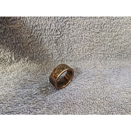1979 Kennedy Half Dollars size 11 coin ring handmade mixed metals