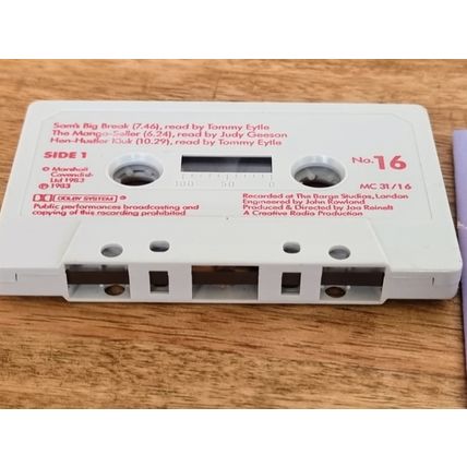 Story Teller, Vintage 80s Audio Cassette Children's Stories Songs