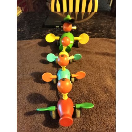 Old Vintage Original Fisher Price Gabby Goofies # 776 13 1/2" Long Working 1960