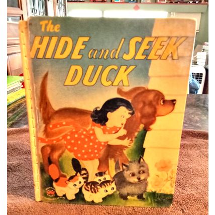 Wonder Book The Hide And Seek Duck By Irma Wilde 1952 Very Good Shape