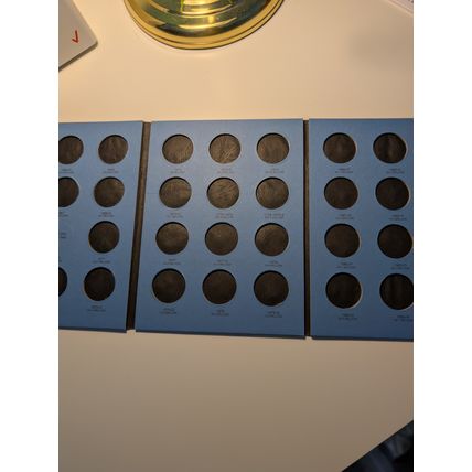 Whitman Kennedy half dollar folder number one 1964-1985D vol.#9699 no reserve