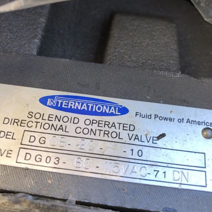 NEW INTERNATIONAL DG03-6C-115VAC72DN,DG08-2C-10 SOLENOID HYDRAULIC VALVE,Am,Ck